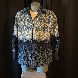 Duffel women’s zip up jacket size XL